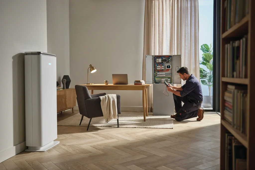 Slim energiezuinig verwarmingssysteem